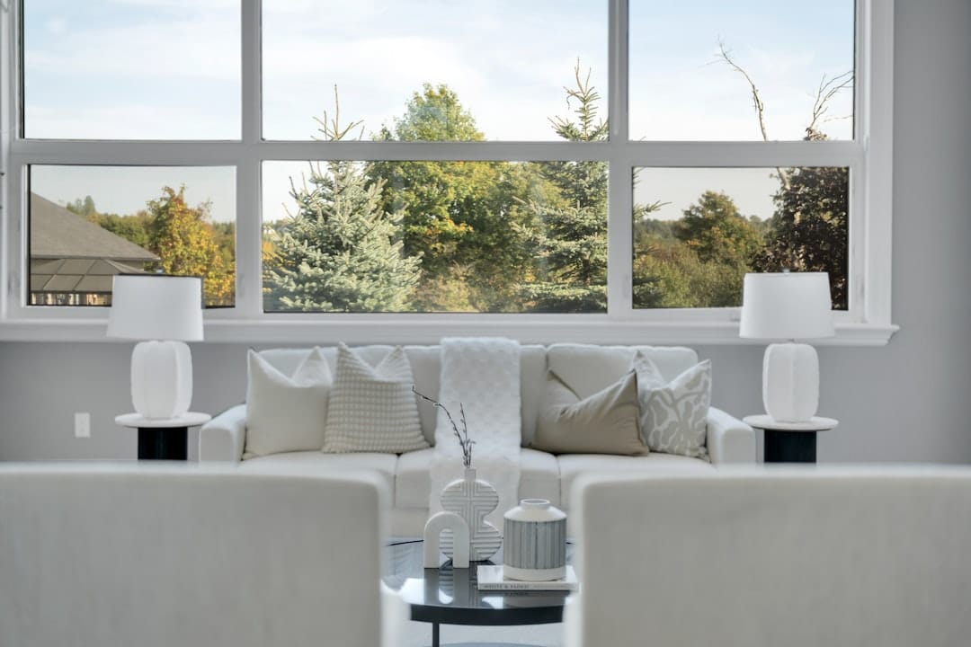 aluminum replacement windows modern home slim frames natural light